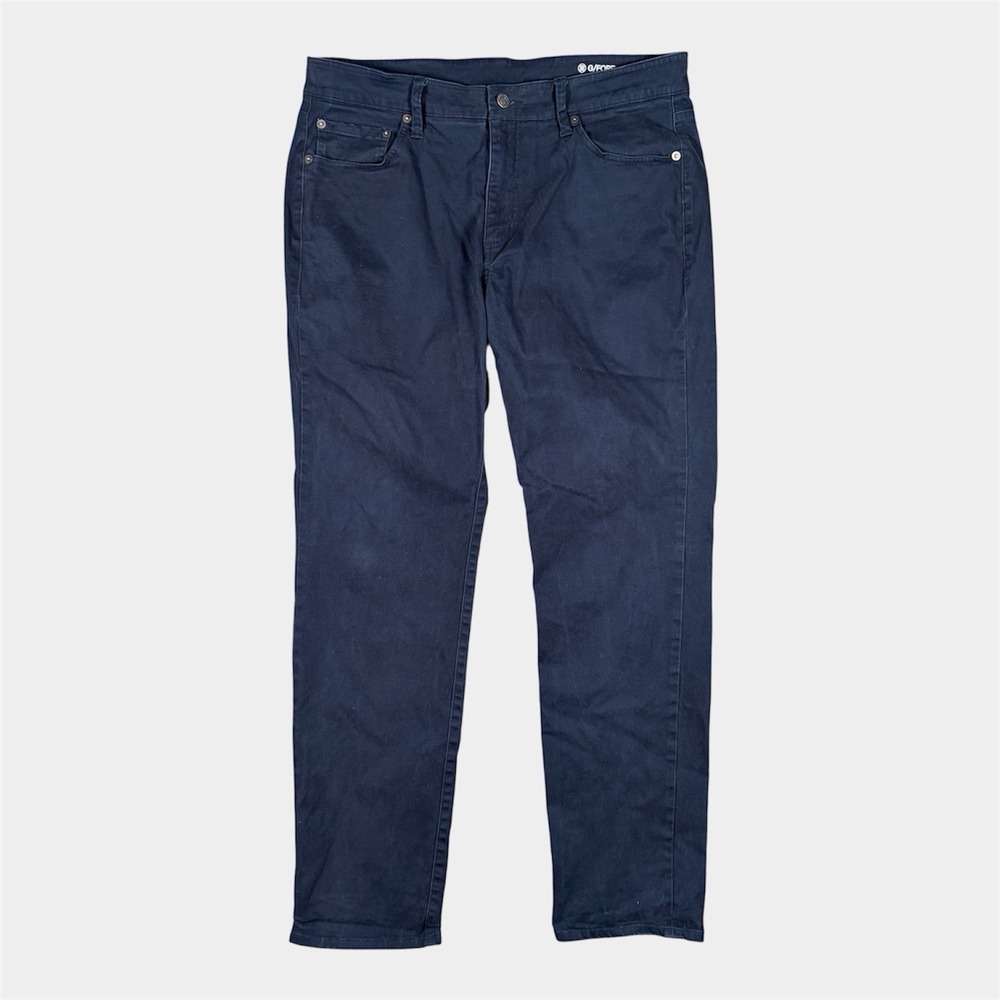 G/FORE Pants Mens 34x30 Navy Blue Stretch 5 Pocket Performance Golf Core Chino